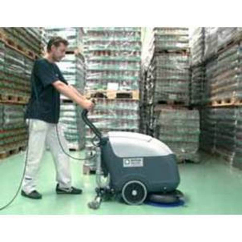 Nilfisk BA410S Battery Operated Automatic Floor Scrubber Drier Replaced BY SC400B - TVD The Vacuum Doctor