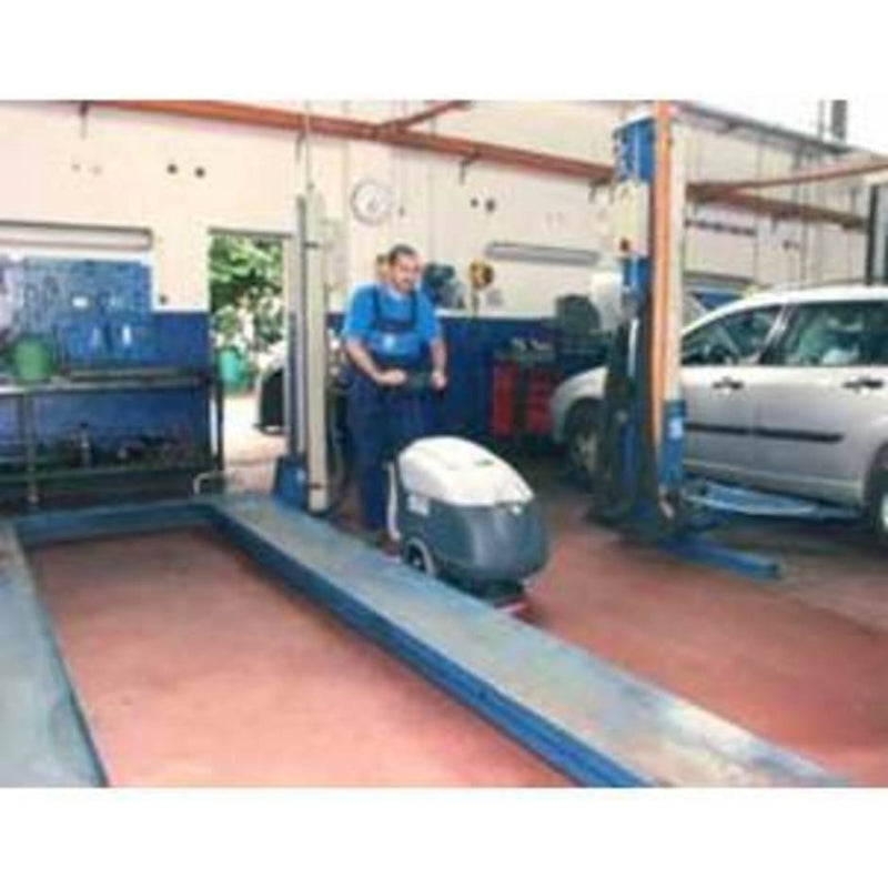 Nilfisk BA410S Battery Operated Automatic Floor Scrubber Drier Replaced BY SC400B - TVD The Vacuum Doctor