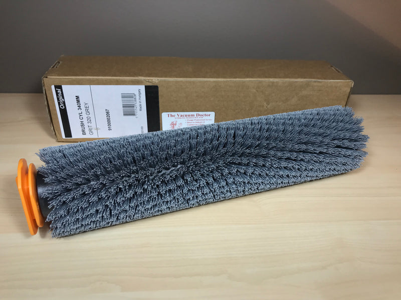 Nilfisk SC250 Compact Battery Floor Scrubber Hard Grey Scrub Brush 340mm Long