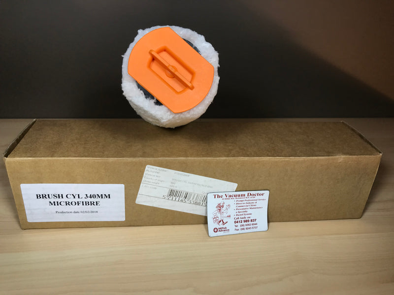 Nilfisk SC250 Compact Battery Floor Scrubber Microfibre Roller For Finer Cleaning