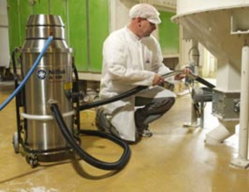 NilfiskCFM A15 D XX ATEX Compressed Air Vacuum Cleaner For ATEX Zone 1 Areas - TVD The Vacuum Doctor
