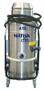 NilfiskCFM A15 D XX ATEX Compressed Air Vacuum Cleaner For ATEX Zone 1 Areas - TVD The Vacuum Doctor