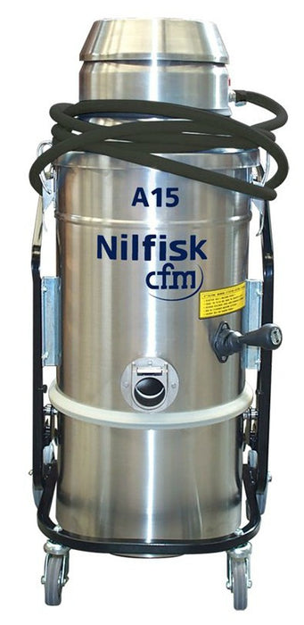 NilfiskCFM A15 D XX ATEX Compressed Air Vacuum Cleaner For ATEX Zone 1 Areas - TVD The Vacuum Doctor