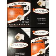 Nilfisk Style GD910 VP300 GD1010 and HDS2000 Starbag Synthetic Dustbags - The Vacuum Doctor