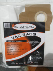 Nilfisk IVB3 and Alto Attix 3 Style Vacuum Cleaner Synthetic Dustbags 5 Pack - TVD The Vacuum Doctor