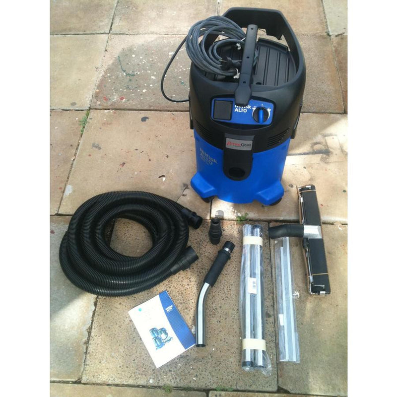 ALTO and WAP Wet and Dry Vacuum 36mm Stainless Steel Bent Tube Quick Release Cuff - TVD The Vacuum Doctor