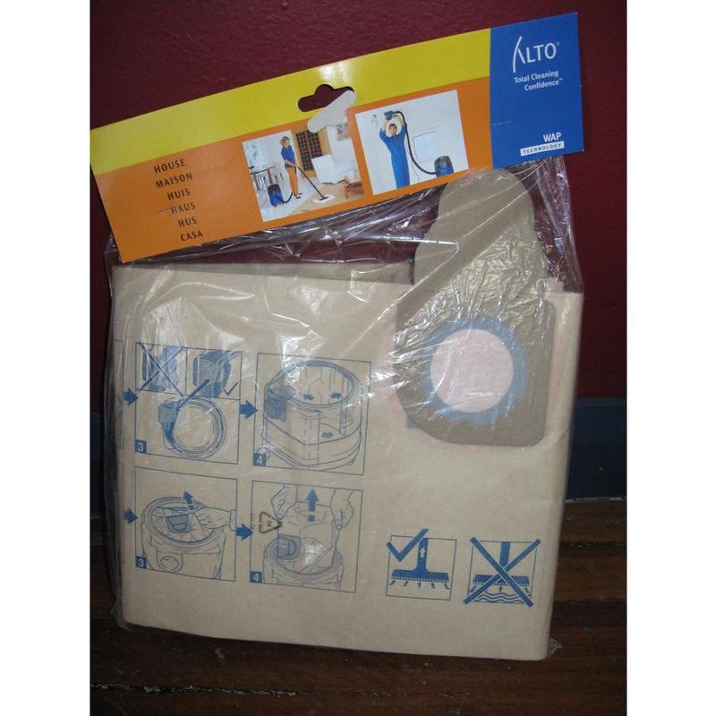 Nilfisk-Alto and WAP Aero 640 and Aero 840 Vacuum Cleaner Dustbags Packet Of 5 - TVD The Vacuum Doctor