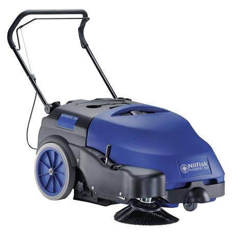 Nilfisk-Alto Floortec 350B Battery Sweeper With On-board Charger No Longer Available - TVD The Vacuum Doctor