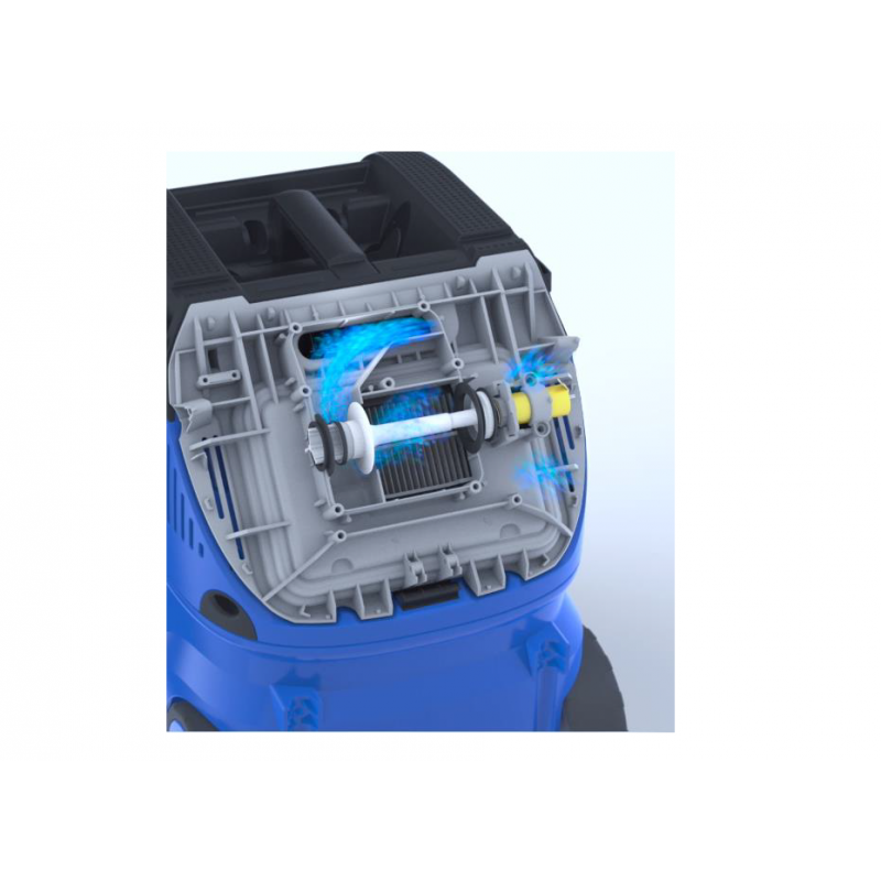 Nilfisk VHS 42 L40 HC InfiniClean TYPE H Safety Vacuum Cleaner For Asbestos Complete - TVD The Vacuum Doctor