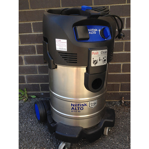 Nilfisk-ALTO ATTIX 40 Push2Clean Wet and Dry Vacuum Cleaner Replaced By ATTIX 44-2L IC - TVD The Vacuum Doctor