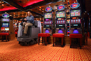 Nilfisk-Advance ES4000 Battery Powered Rider Carpet Extraction Machine - TVD The Vacuum Doctor