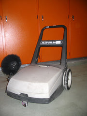 Nilfisk SW650 Walk Behind Push Sweeper NOW OBSOLETE See Nilfisk SM800 - TVD The Vacuum Doctor