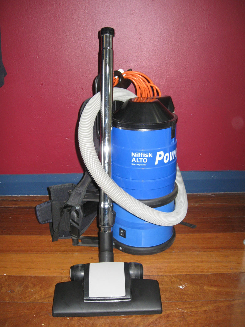 Nilfisk-Alto Powervac Commercial Backpack Vacuum Cleaner - TVD The Vacuum Doctor