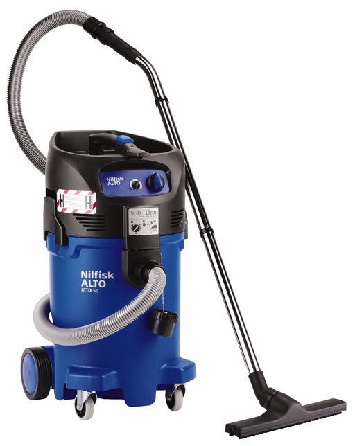 Nilfisk-ALTO ATTIX 50-0H Wet and Dry Safety Vacuum For Lead Dust NOT ASBESTOS - TVD The Vacuum Doctor