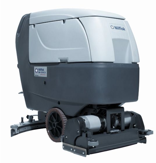 Nilfisk BA551 CD Battery Powered Automatic Floor Scrubber Drier With Cylindrical Brush Deck