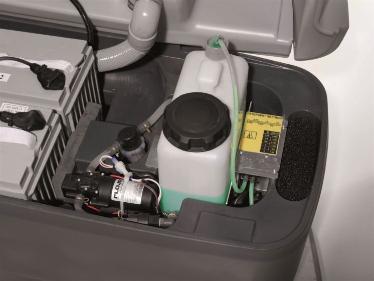 Nilfisk BA551 CD Battery Powered Automatic Floor Scrubber Drier With Cylindrical Brush Deck