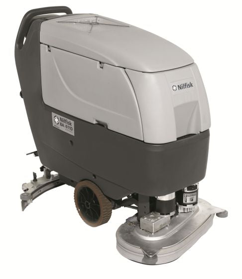 Nilfisk BA611 Battery Operated Automatic Floor Scrubber Drier - TVD The Vacuum Doctor