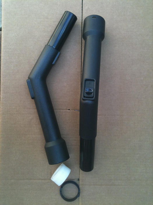 35mm Commercial Vacuum Cleaner Hose Pistol Grip Bent End Piece