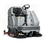 Nilfisk BR1100S Battery Operated Rider Scrubber Complete With Discs and Brushes - TVD The Vacuum Doctor
