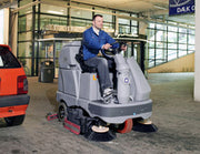 Nilfisk BR1100S Battery Operated Rider Scrubber Complete With Discs and Brushes - TVD The Vacuum Doctor