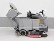 Nilfisk BR1100S Battery Operated Rider Scrubber Complete With Discs and Brushes - TVD The Vacuum Doctor