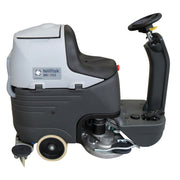 Nilfisk BR752 Battery Rider Floor Scrubber Complete With Magic Deck - TVD The Vacuum Doctor