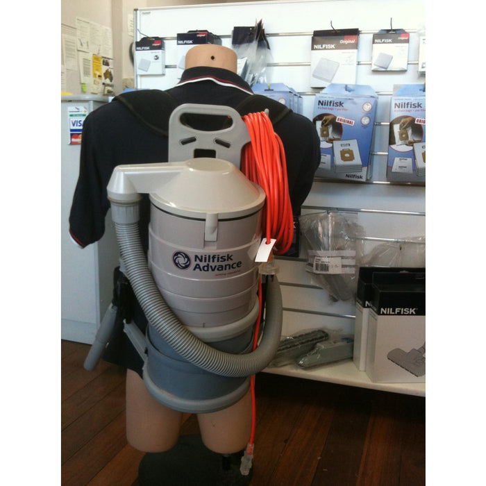Nilfisk BV1100 Backpack Vacuum Cleaner 32mm Steel Wand Two Needed For A Set - TVD The Vacuum Doctor
