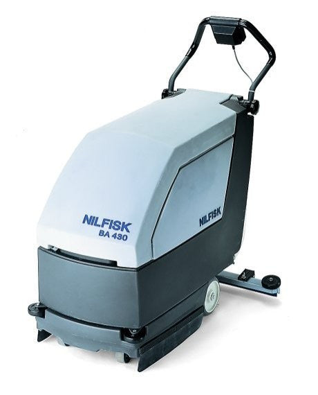 Nilfisk BA430 And Advance Micromatic 17 Battery Operated Floor Scrubber Rear Wheels - TVD The Vacuum Doctor