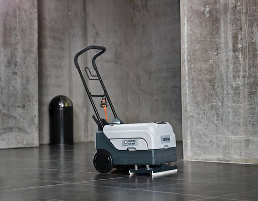 Nilfisk CA331 Compact Electrically Operated Floor Scrubber - TVD The Vacuum Doctor
