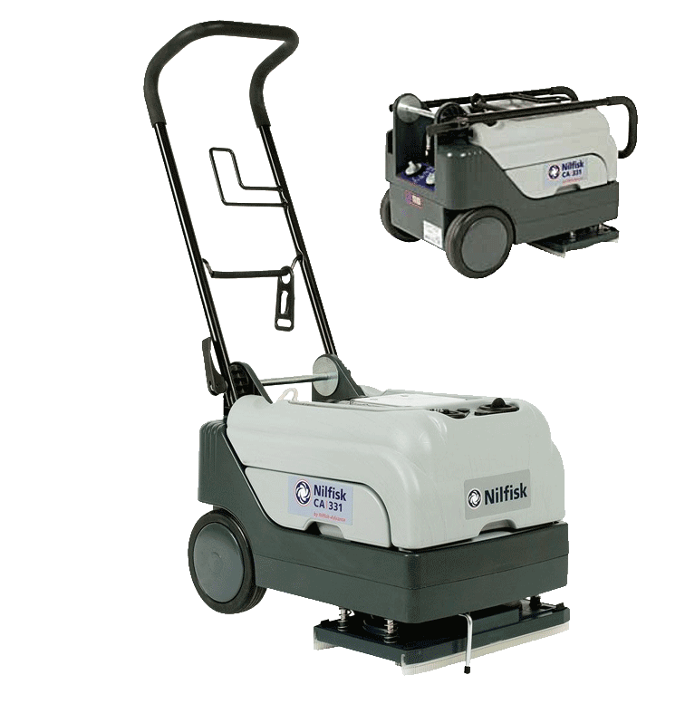 Nilfisk CA331 Compact Electrically Operated Floor Scrubber - TVD The Vacuum Doctor
