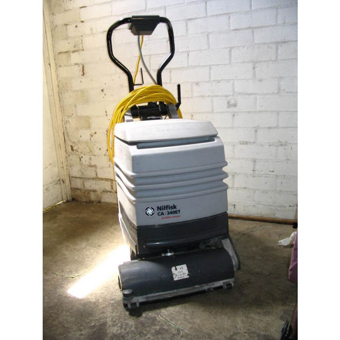 Nilfisk CA340 Electrically Operated Automatic Floor Scrubber Replaced By Nilfisk SC250 - TVD The Vacuum Doctor