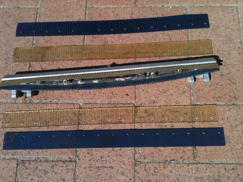 Nilfisk CA340 and Advance Micromatic Floor Scrubber Front Squeegee Housing - TVD The Vacuum Doctor