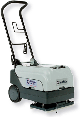 Nilfisk-Alto Scrubtech 233 and Nilfisk CA331 Floor Scrubber Polyurethane Squeegee Blade Kit