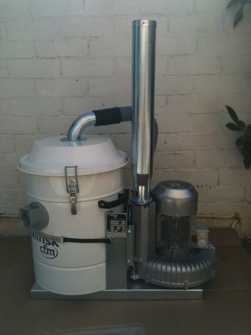 NilfiskCFM 150/36 Vacuum Cleaner Unit With 3 Phase Induction Motor UNAVAILABLE - TVD The Vacuum Doctor