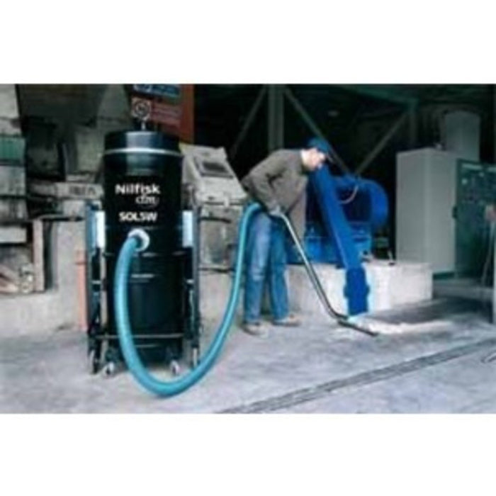 NilfiskCFM SOL5 4 kW 3Ph Industrial Vacuum Cleaner Replaced By T40 - TVD The Vacuum Doctor
