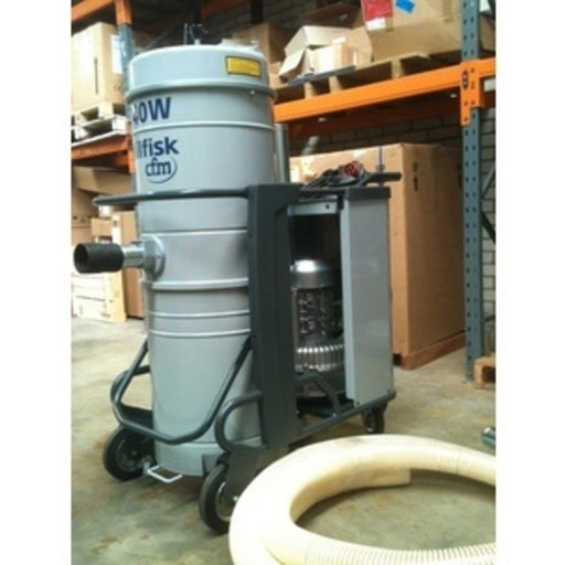 NilfiskCFM T40 L100 4.3 kWatt 3 Phase Industrial Vacuum Cleaner Complete With Hose Kit - TVD The Vacuum Doctor