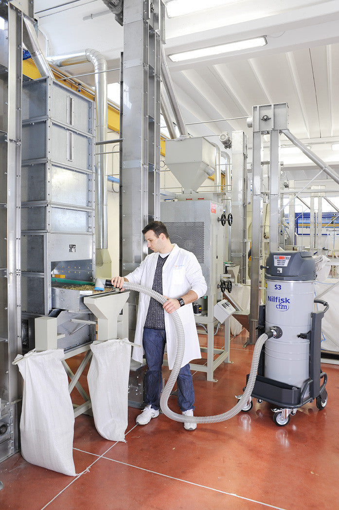 NilfiskCFM S3 Industrial Vacuum Cleaner Complete With Hose Kit FREE DELIVERY! - TVD The Vacuum Doctor