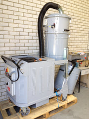 NilfiskCFM 3707/10 3 Phase Industrial Vacuum Cleaner Class H Absolute Cartridge Filter - The Vacuum Doctor