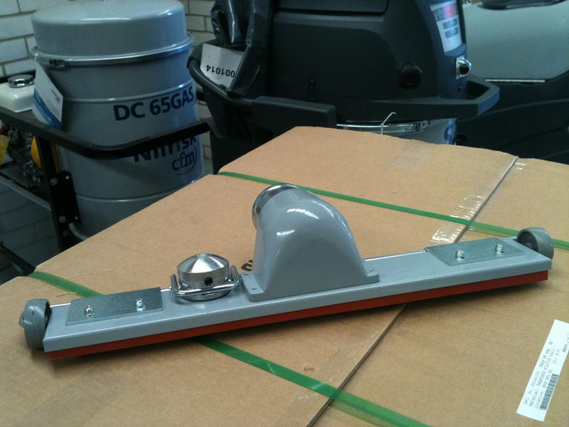 NilfiskCFM 400mm x 50mm Adjustable Wheeled Floor Nozzle With Rubber Lips - TVD The Vacuum Doctor