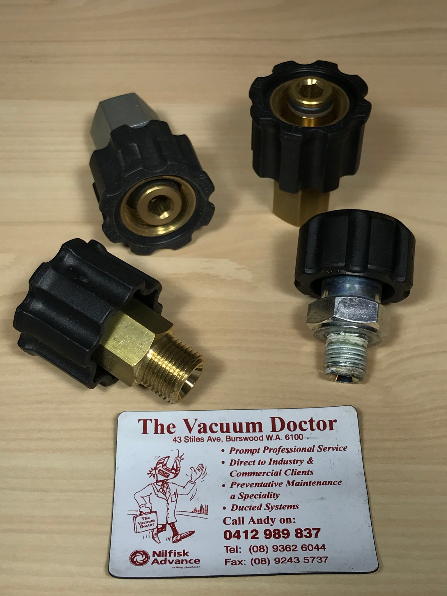 Adapters & Reducers — TVD (The Vacuum Doctor)