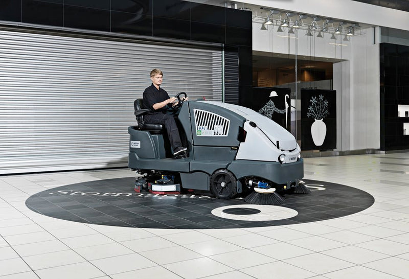 Nilfisk CS7000 Hybrid Diesel Combination Sweeper Scrubber-Drier SEE CS7010 - TVD The Vacuum Doctor