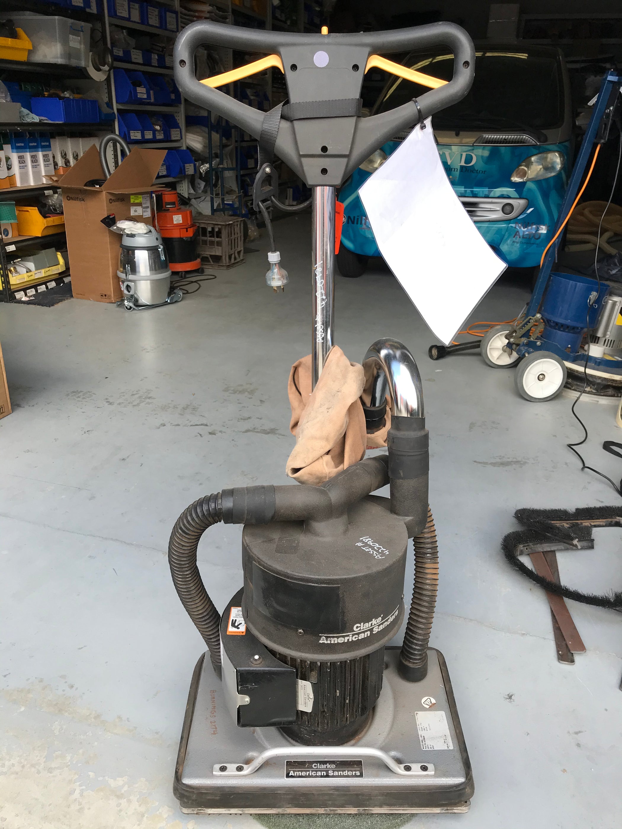Clarke American Sanders OBS-18 Orbital Timber Floor Electric Sander ...