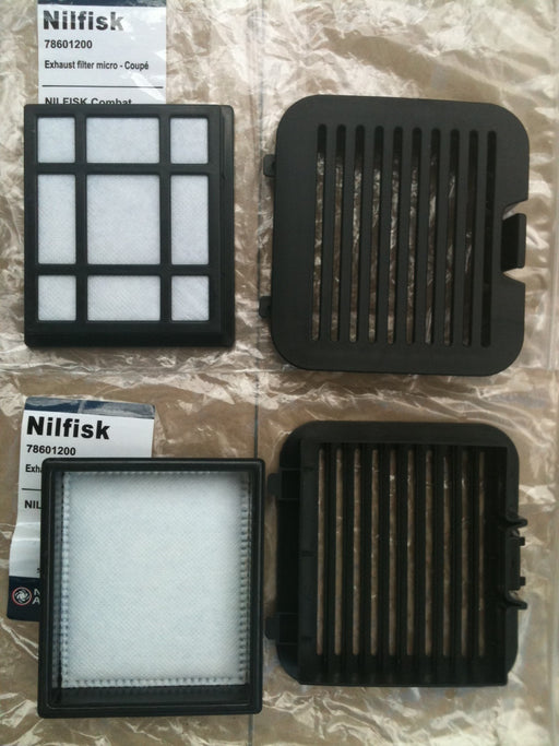 Nilfisk Coupe and Coupe Parquet Domestic Vacuum Cleaner Exhaust Micro-filter NLA - TVD The Vacuum Doctor