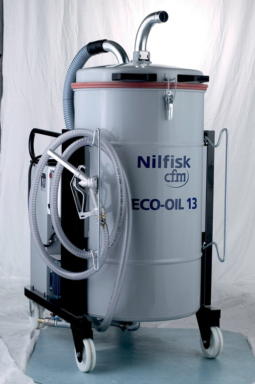 NILFISKCFM ECO OIL 13 Recovery Vacuum Cleaner For Industries Using Oil - TVD The Vacuum Doctor