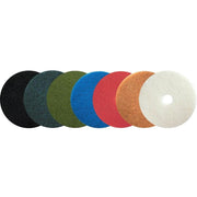 Glomesh 350mm CORAL General Duty Automatic Floor Scrubber Pads BOX of 5 - TVD The Vacuum Doctor