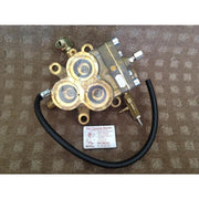 Gerni G6600 Hot Water Pressure Washer Brass Pump Cylinder Head Complete - The Vacuum Doctor