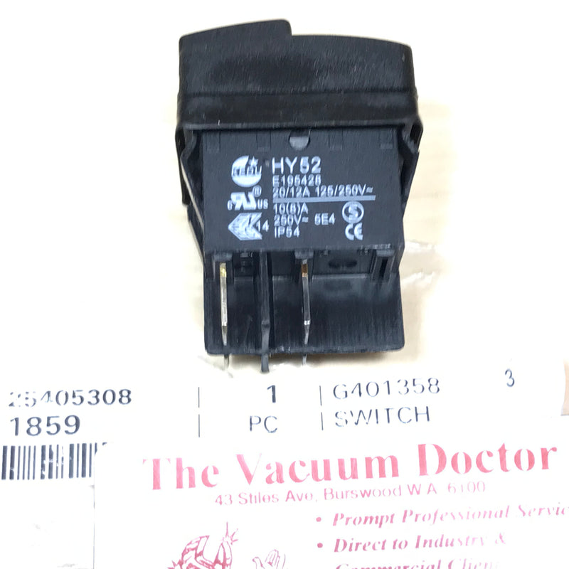 Gerni Crown Domestic Pressure Washer ON-OFF Double Pole Push Switch - OBSOLETE and No Longer Available