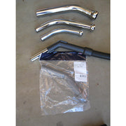 32mm Vacuum Cleaner Hose Bent End Piece With Chrome Tip Great For Backpack Vacs - TVD The Vacuum Doctor