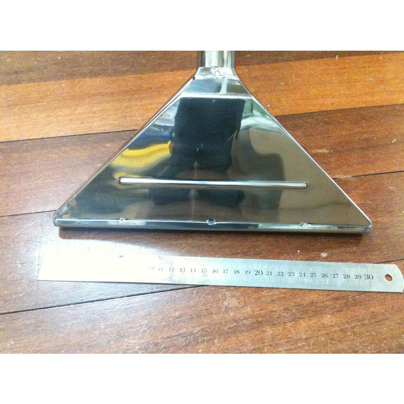 Carpet Extraction Classic Single Bend and Single Jet Stainless Steel Drag Wand - TVD The Vacuum Doctor