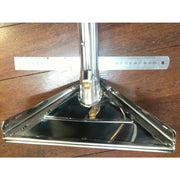 Carpet Extraction Classic Single Bend and Single Jet Stainless Steel Drag Wand - TVD The Vacuum Doctor